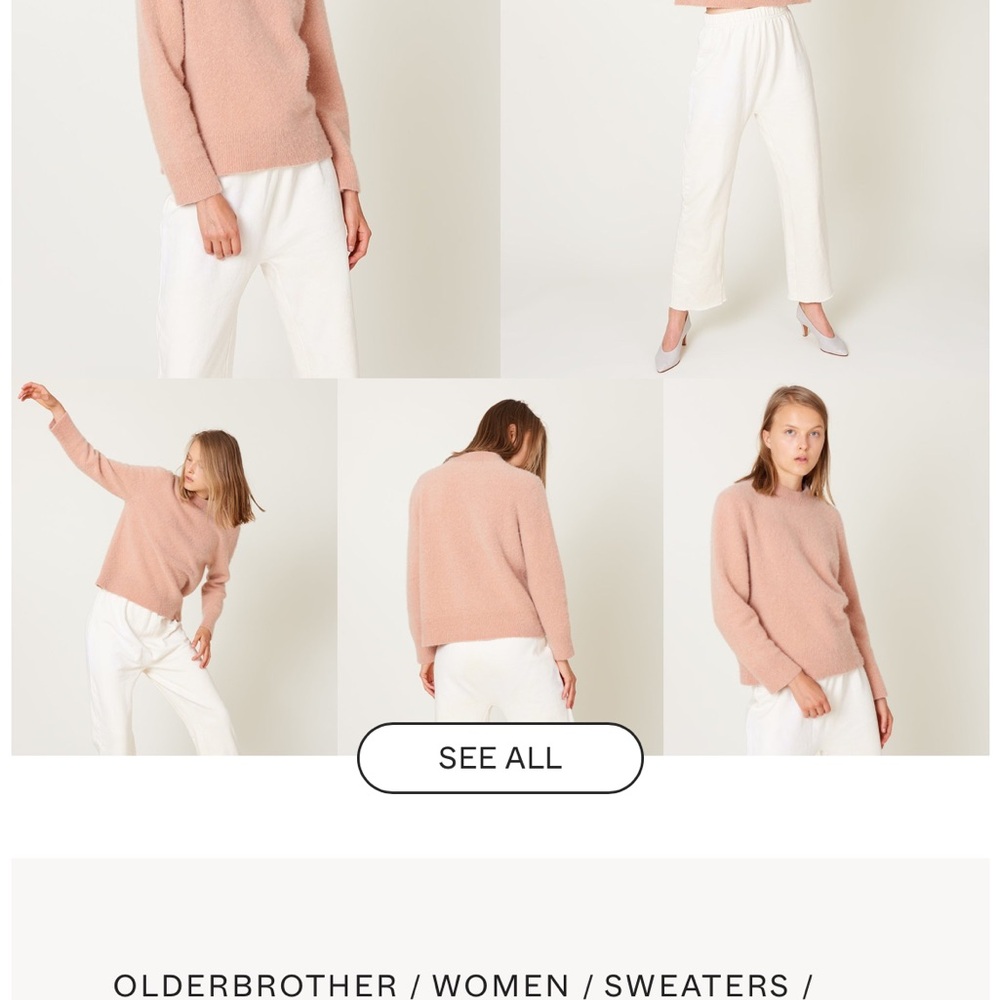 Major ISO Older brother cashmere sweater